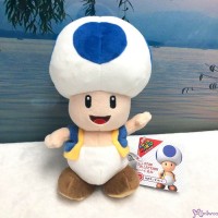 530318 Super Mario S Size Plush 19cm Toad Blue 530318 Super Mario S Size Plush 19cm Toad Blue